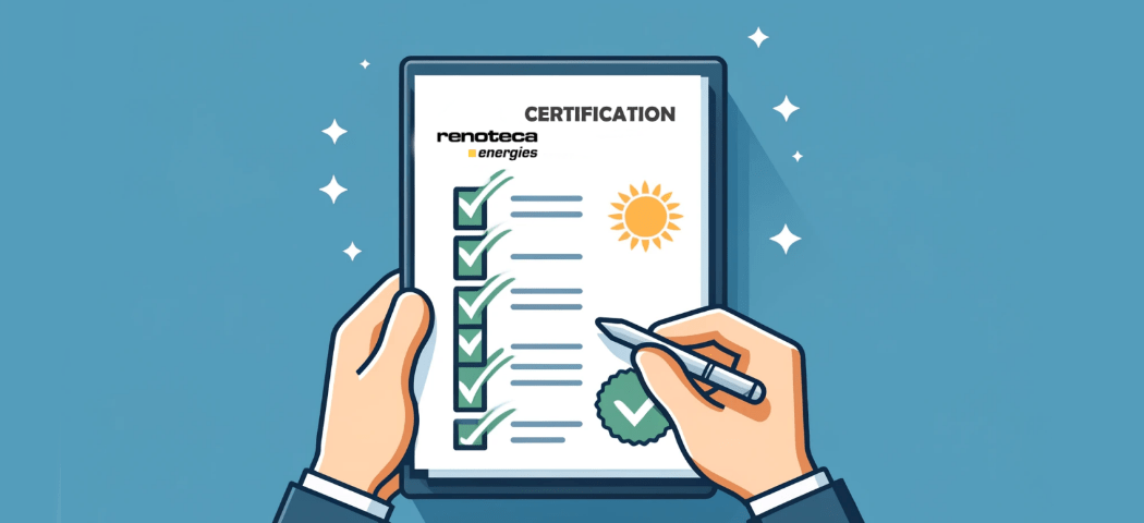 Illustration d'une checklist de certification