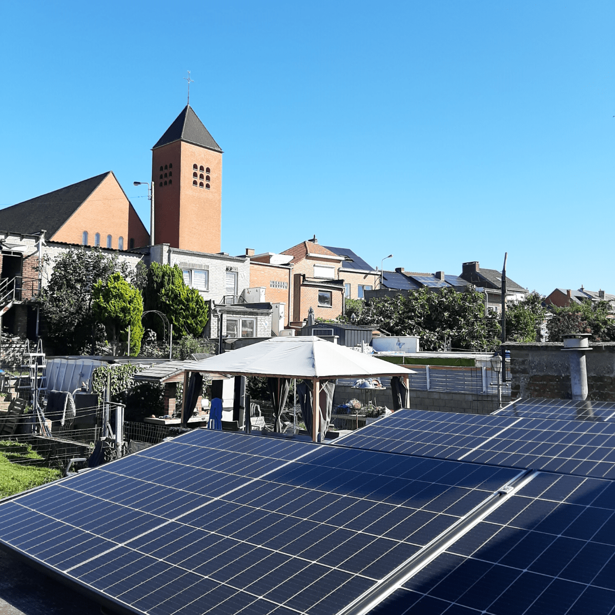 Illustration d'économie d'énergie avec une pompe à chaleur