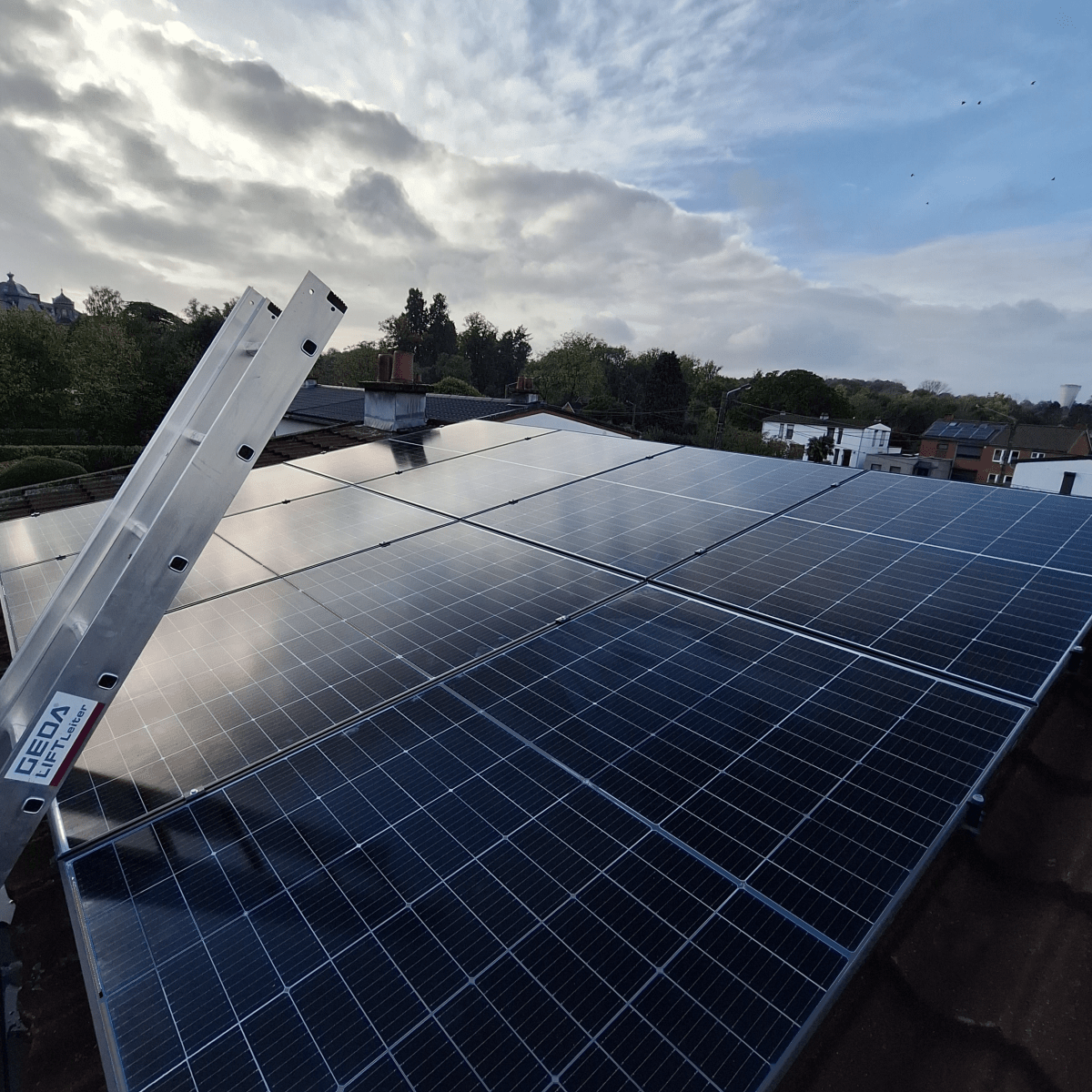 Illustration d'économie d'énergie avec une pompe à chaleur